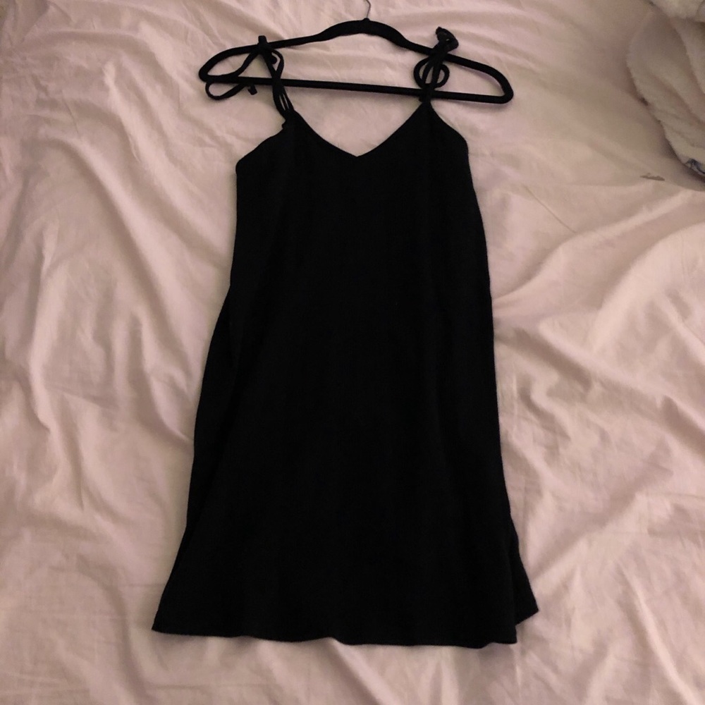 black dress